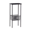 Hübsch Eyrie Console Table Metal Matt, Black