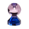 Hübsch Gem Candlestick, roze/blauw