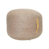 Hübsch Mochi Pouffe ø50, Brown