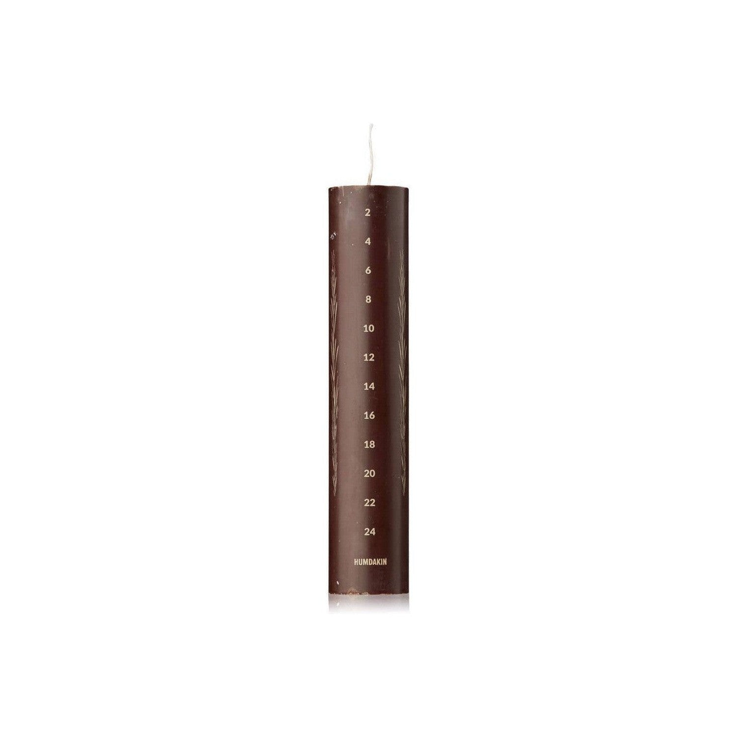 Humdakin Christmas Candle, Mahogany