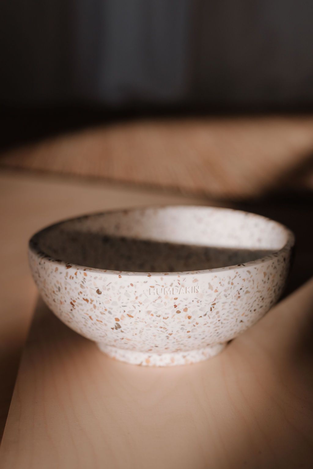 Humdakin Genova Terrazzo Bowl, sort