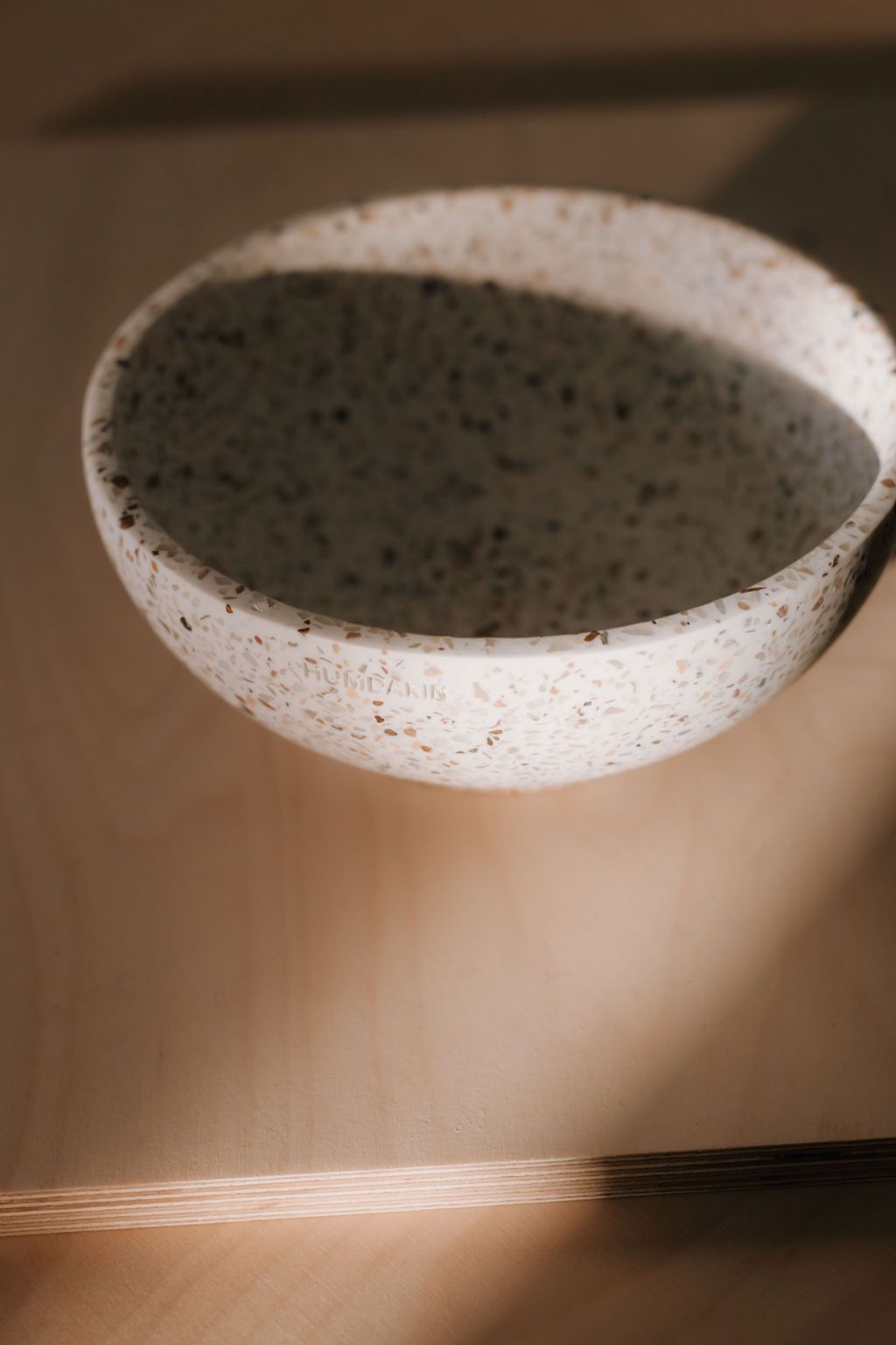 Humdakin Genova Terrazzo Bowl, sort