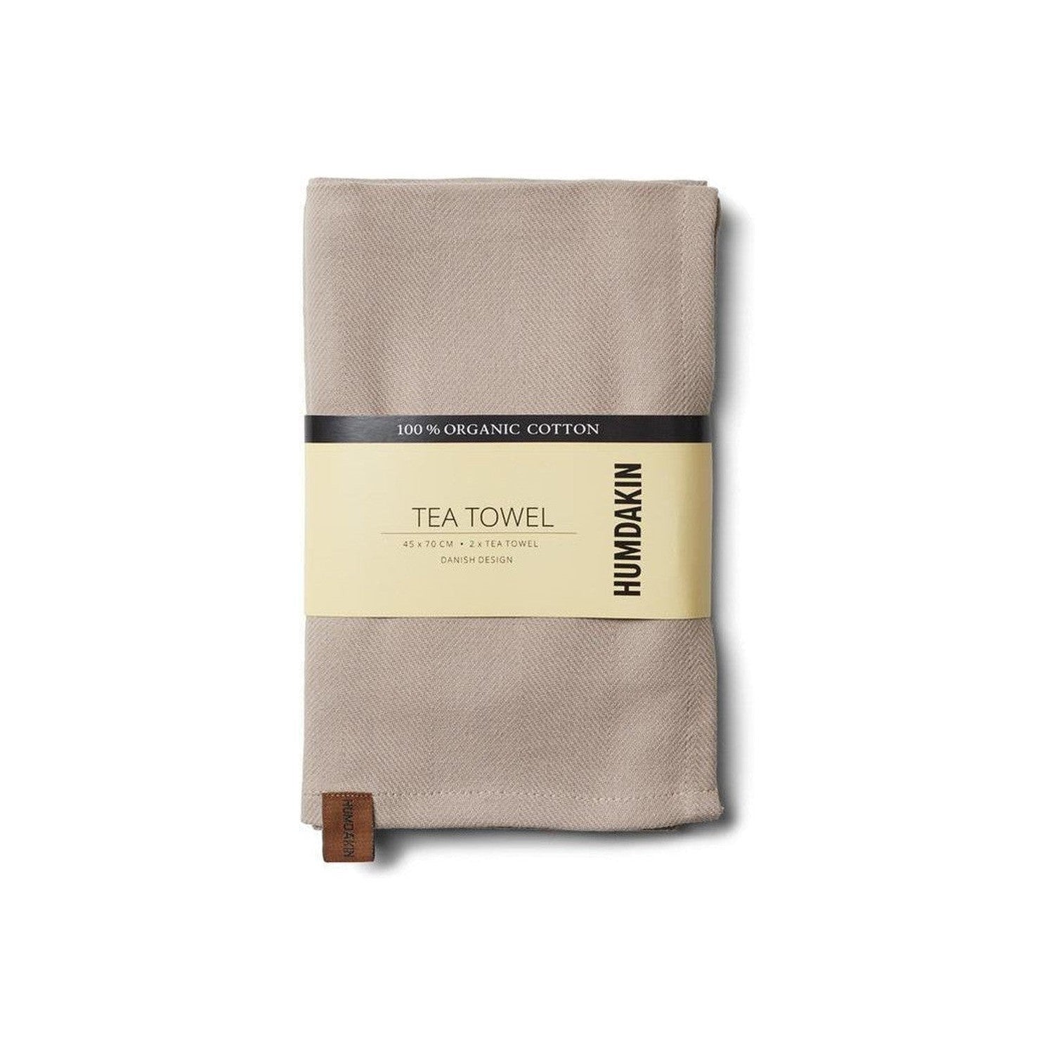 [product_category]-Humdakin Tea Towels, Light Stone, 2 Piece-Humdakin-5713391000621-73-01-HUM-1