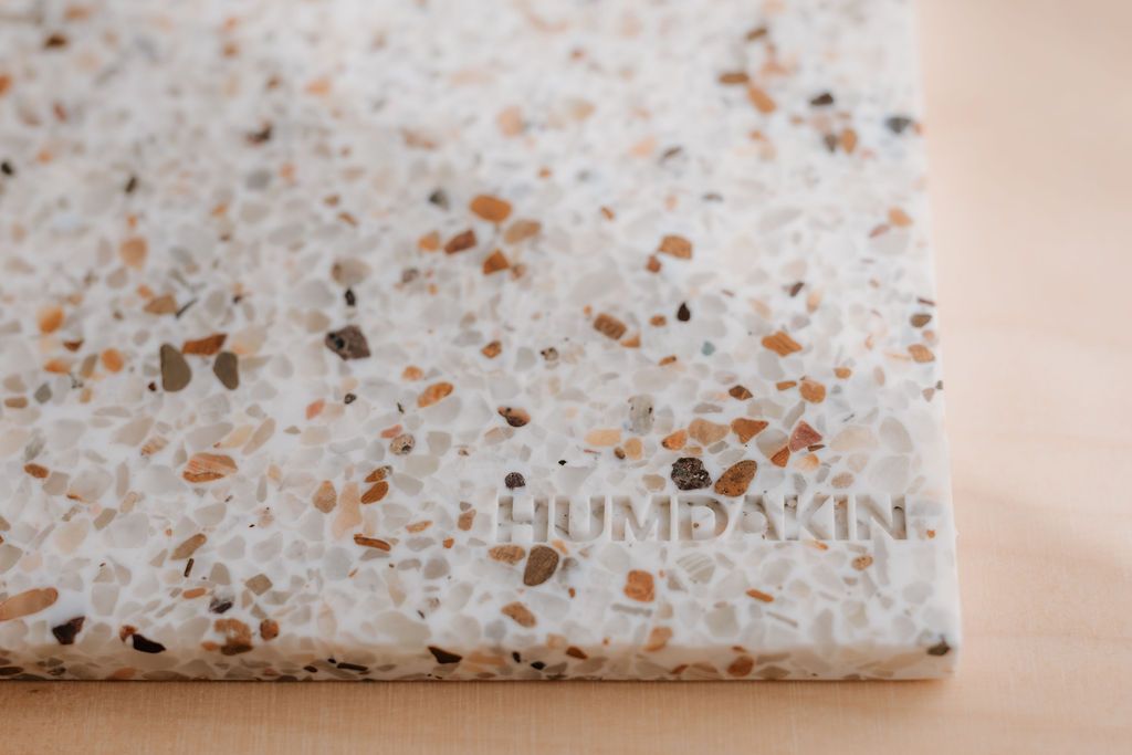 Humdakin Venice Terrazzo top, rød/beige