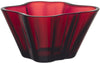  Alvar Aalto Bowl Cranberry，75mm