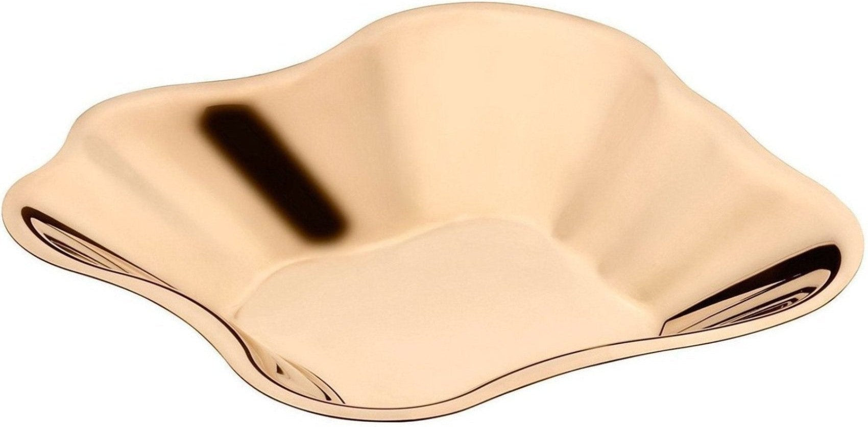 Iittala Alvar Aalto Bowl Gold rosa profunda, 50,4 cm