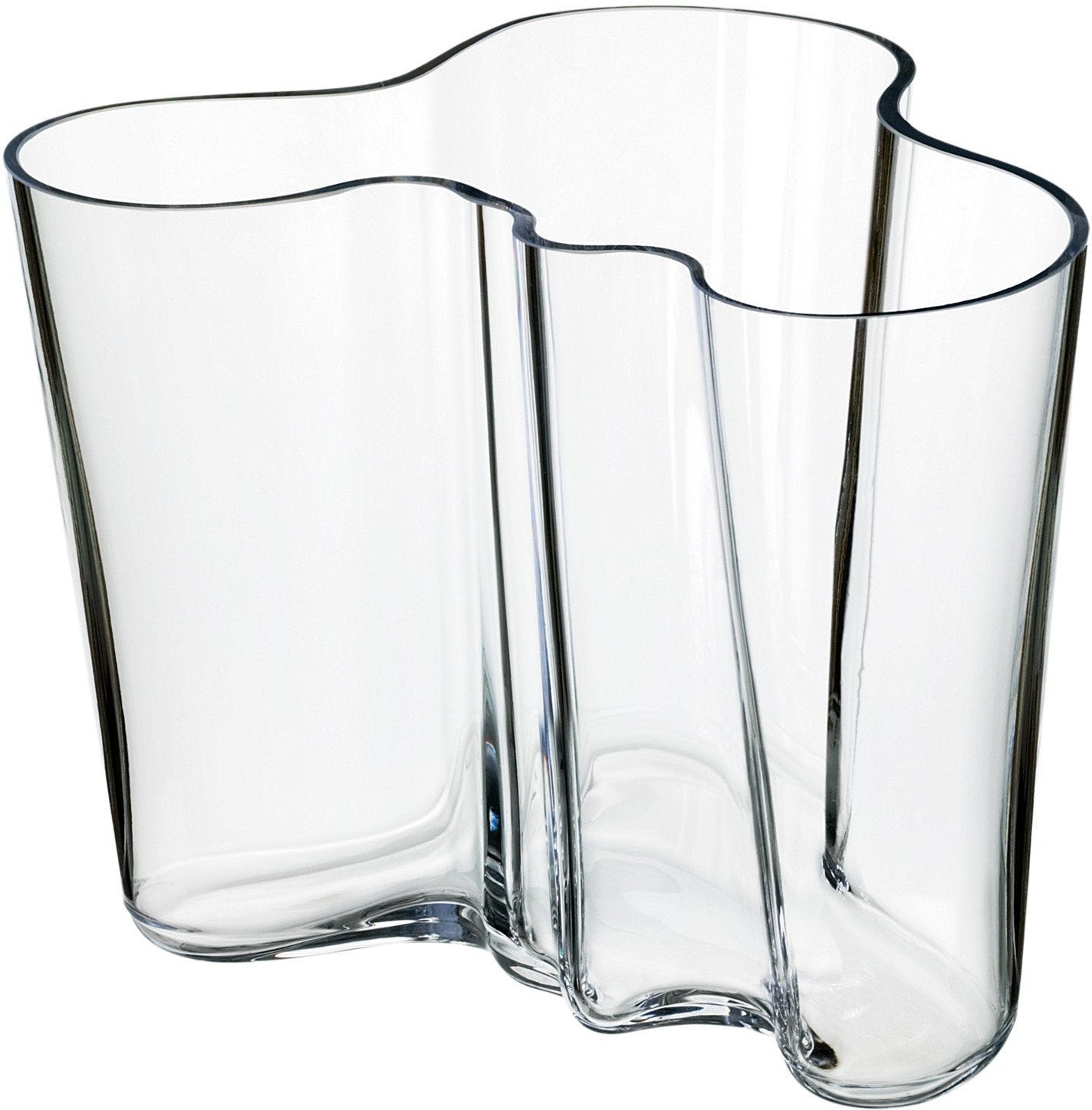 Iittala Alvar Aalto vaas helder, 16 cm