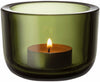 Iittala Valkea Tealight -houder Moss Green, 6 cm