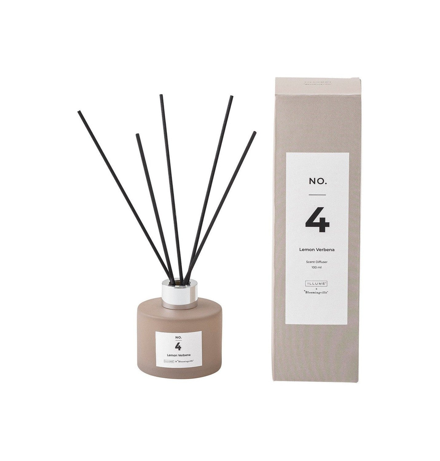 Illume x Bloomingville n ° 4-Lemon Verbena Scent diffuseur, nature, liquide