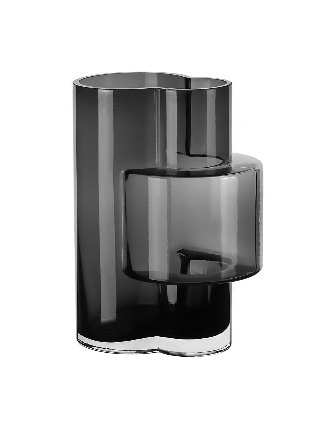 Vaso alto modernista innovativo, top design, costruttivista Fusio 32