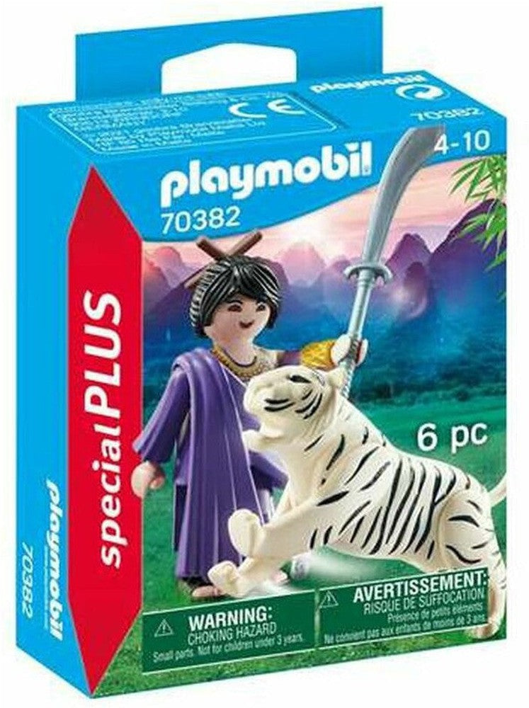 Figure conjointe Playmobil 70382 Tiger Oriental 70382 (6 pc)