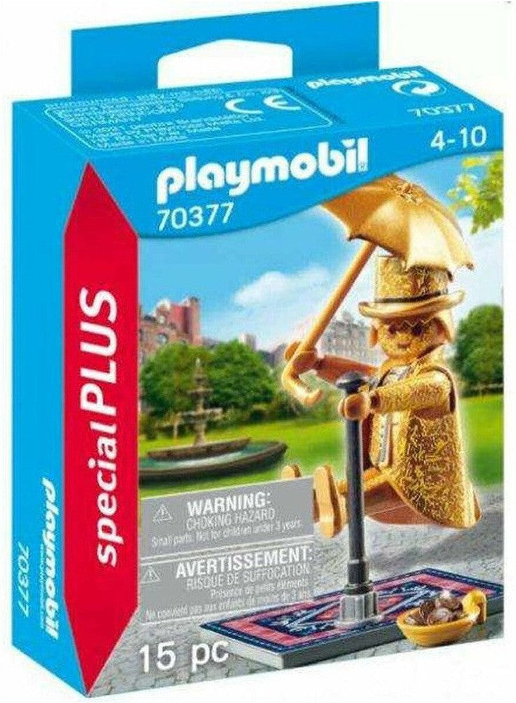 Figure Playmobil spécial spécial plus artiste de rue 70377 (15 PC)