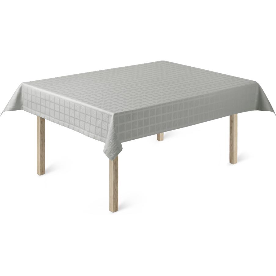 Juna Nappe de brique Damas Gris, 150x270 cm