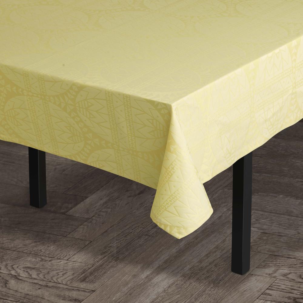 Juna Pasqua damask tovaglie giallo, 150x220 cm