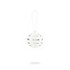 Kähler Omaggio Christmas Bauble Ø5 cm Silver