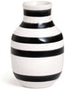 Kähler Omaggio Vase Black, Small