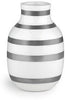 Kähler Omaggio Vase Silber, Klein 