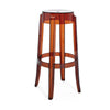 Kartell Charles Ghost Stool 75 cm, Amber