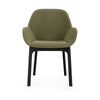 Kartell Clap Aquaclean fauteuil, zwart/groen