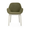 Kartell Clap Aquaclean fauteuil, wit/groen