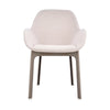 Kartell klap fauteuil, taupe/beige