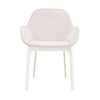 Kartell Clap Armchair, White/Beige