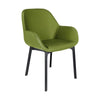 Kartell Clap Pvc Poldyair, nero/verde