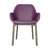 Kartell Clap Pvc Poldyair, Taupe/Plum