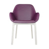 Kartell Clap Pvc Poldyair, Bianco/Plum