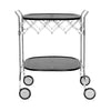 Kartell Gastone Trolley, zwart