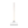 Lampe de table de batterie Kartell Goodnight, Matt White