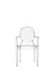 Kartell Lou Lou Ghost Kids Chair, Kristall