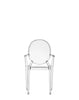 Kartell Louis Ghost Chair, Kristall