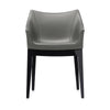 Kartell Madame Ecopelle Sessel, schwarz/grau