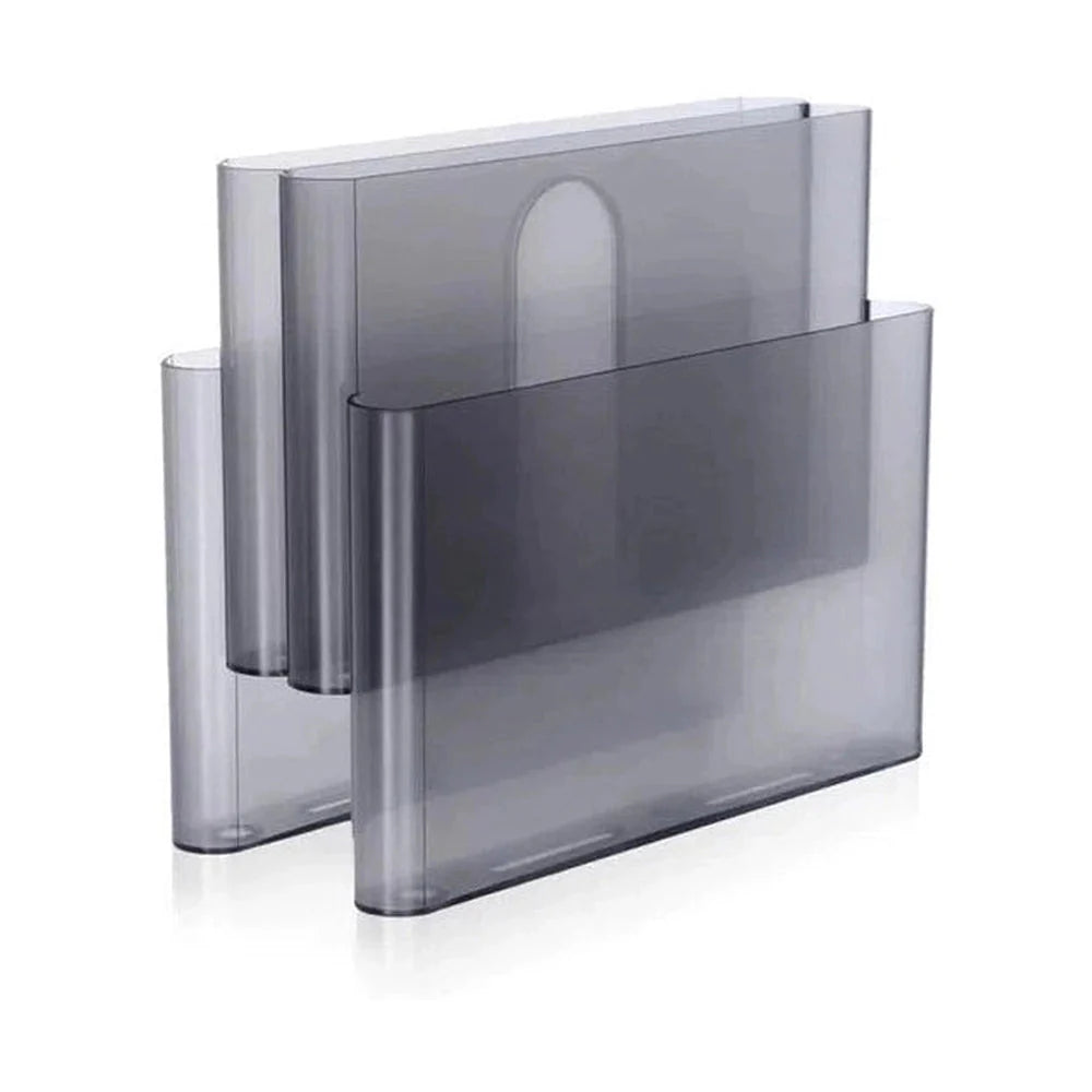 [product_category]-Kartell Magazine Holder, Fume-Kartell-8034105780088-0467630-KAR-1