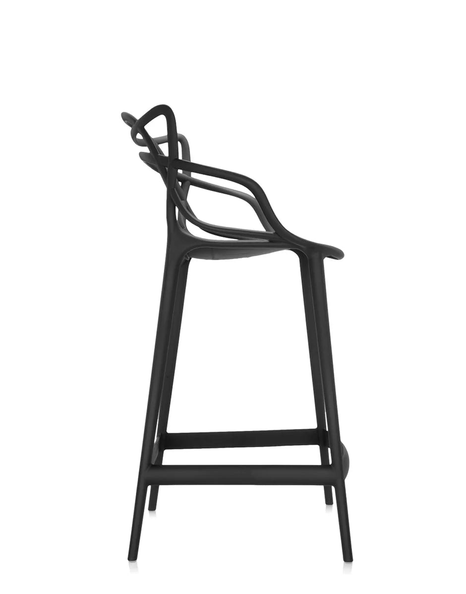 [product_category]-Kartell Masters Stool 65 Cm, Black-Kartell-8058967184761-0586909-KAR-3