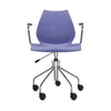 Fauteuil pivotant Kartell Maui, bleu marine