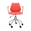 Kartell Maui Swivel fauteuil, paars