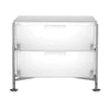 Kartell Mobil 2 Drawer With Feet, Ice