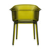 Kartell Papyrus扶手椅，橄榄绿色