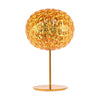 Kartell Planet Table Lamp med base, gul