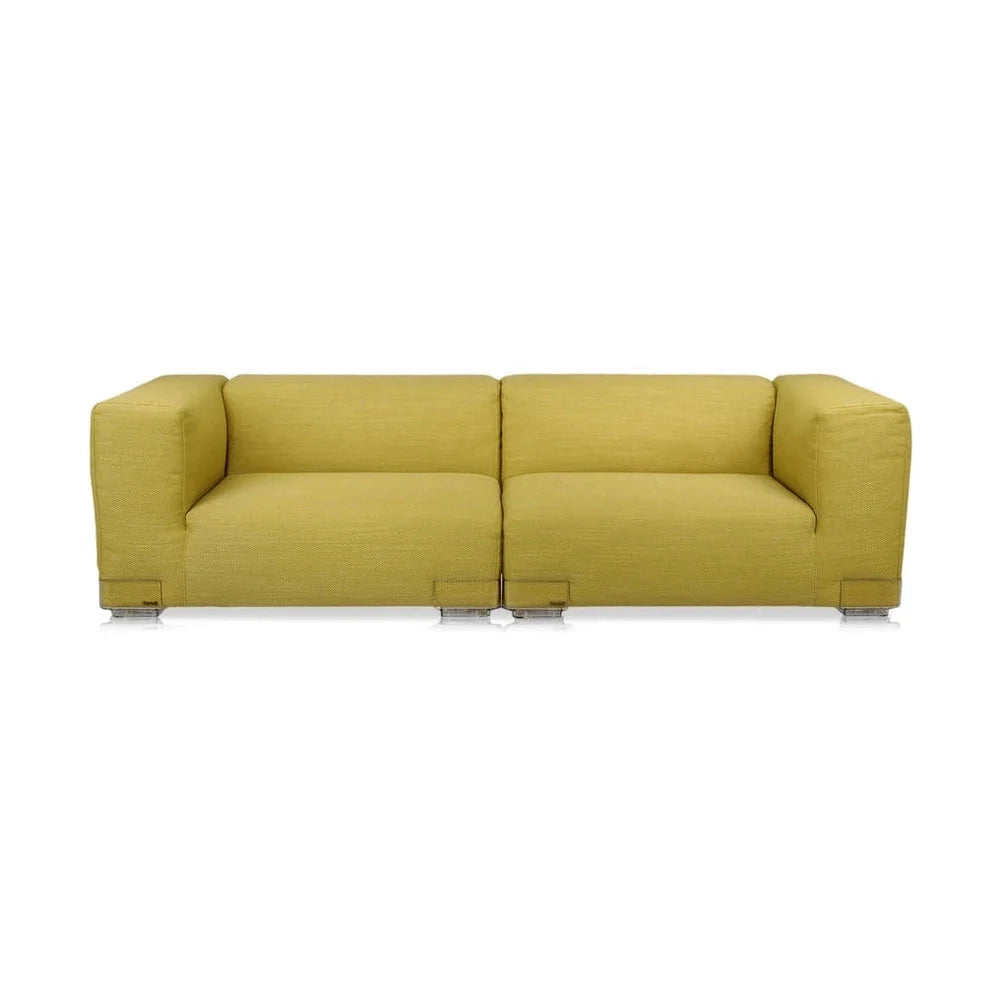 [product_category]-Kartell Plastics Duo 2 Seater Sofa Dx Xl Cotton, Green-Kartell-8058967078824-0709874-KAR-1