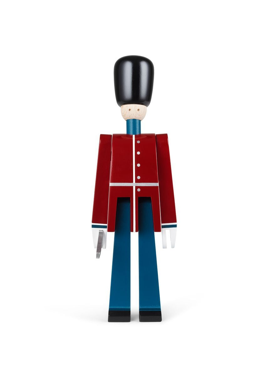 Kay Bojesen Guardsman With Sword Small Red/Blue/White