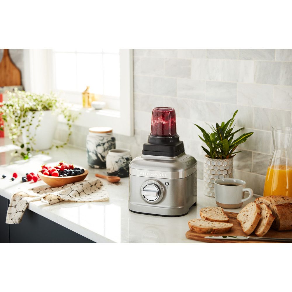 [product_category]-Kitchen Aid 5 Ksb4026 Artisan K400 Blender, Medallion Silver-KitchenAid-8003437239779-5KSB4026EMS-KIT-8