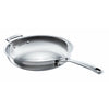 Le Creuset 3 Ply Edelstahl unbeschichtete Bratpfanne mit Helfergriff, 28 cm