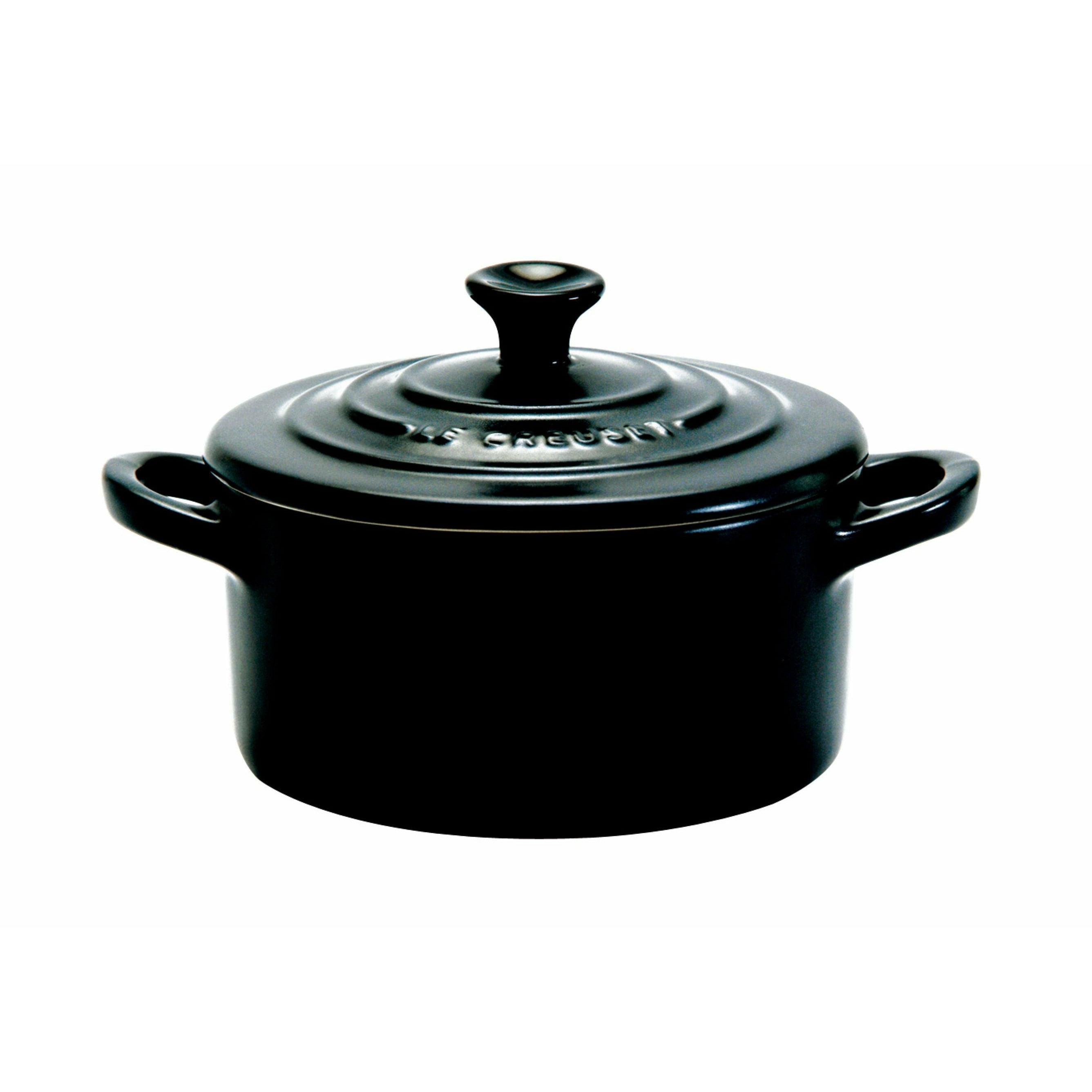 [product_category]-Le Creuset Mini Cocotte 10 Cm, Glossy Black-Le Creuset-843251110612-71901101400000-LEC-2