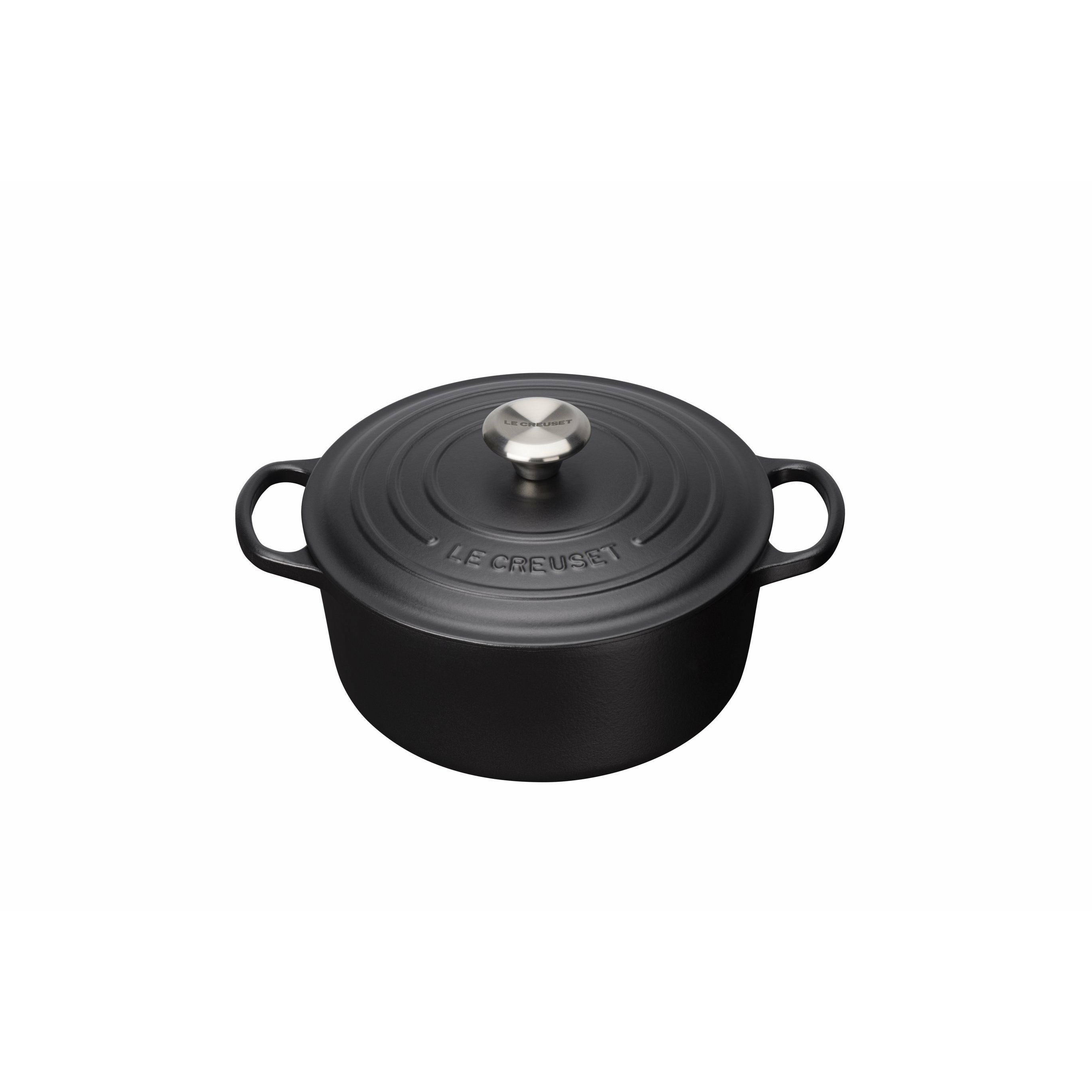 [product_category]-Le Creuset Signature Round Roaster 26 Cm, Black-Le Creuset-24147260905-21177260000430-LEC-1