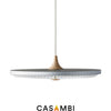  Soleil Suspension Lamp Papier Silver Cloud Dimable 35 cm