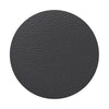 Lind DNA Circle Glass Coaster Serene Leather, Anthracite