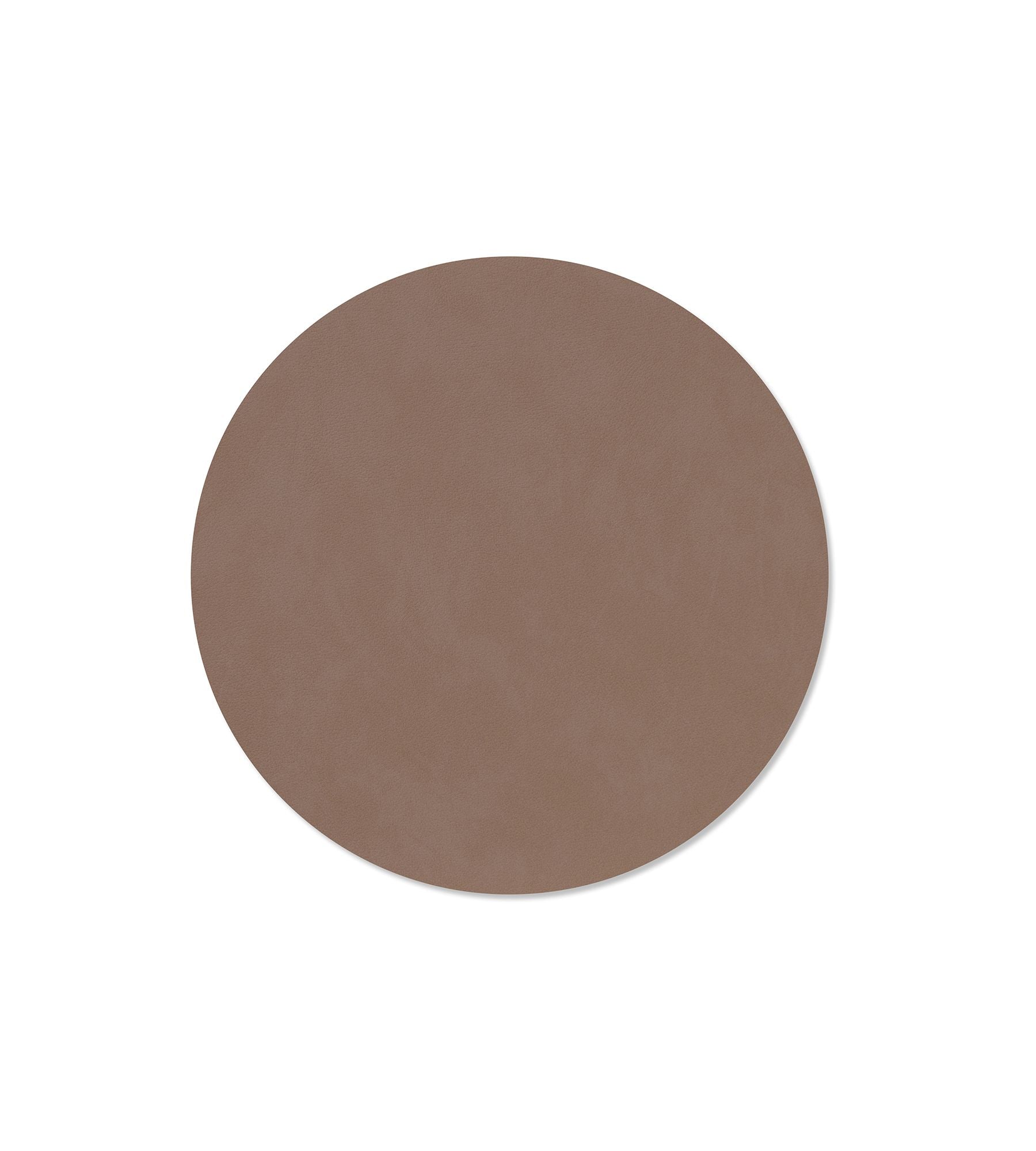 [product_category]-Lind Dna Table Mat Circle Medium, Truffle-Lind DNA-5740020106195-992068-LIN-1